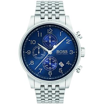 Relógio Homem HUGO BOSS NAVIGATOR 1513498 - Prata - 1
