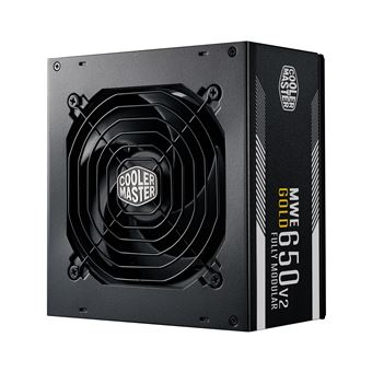 Fonte de Alimentação Cooler Master MWE Gold 650 - V2 Full Modular | Preto - 1