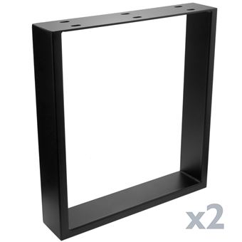 Conjunto de 2 Pés PrimeMatik para Mesa e Bancada em Aço 400 x 80 x 430mm Retangular - 1