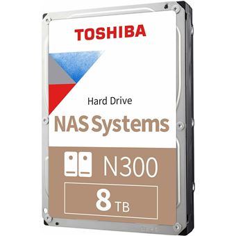 Disco Interno HDD Toshiba N300 NAS | 3.5" | 8 TB - 1
