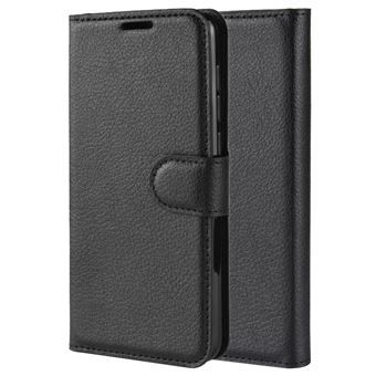 Capa PU Carteira WISETONY para OnePlus 5T Preto - 1