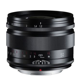 Lente de Máquina Fotográfica Voigtländer 50mm / 1:1.2 Nokton | Preto - 1
