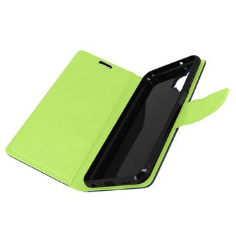 Capa Fólio Avizar Para Galaxy A13 Revestimento Tecido De Ganga Mercury Azul Escuro - 1