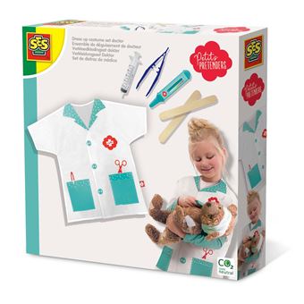 Jogo de imitação SES Creative Petits Pretenders Dress up costume set doctor - 1