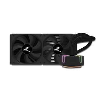Ventoinha para Pc Zalman Reserator5 Z24 Black CPU Liquid Cooler 240mm Radiator 2 x SF120 ARGB fan | Preto - 1