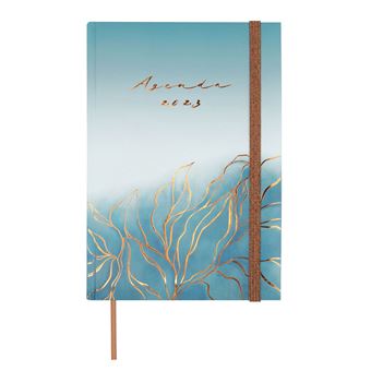 Agenda A5 Diária com Elástico Finocam Berlin 2023 | Cotton - 1