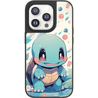 Capa de silicone com MagSafe Nizzoe para iPhone 15 PRO - Pokémon Squirtle - 1