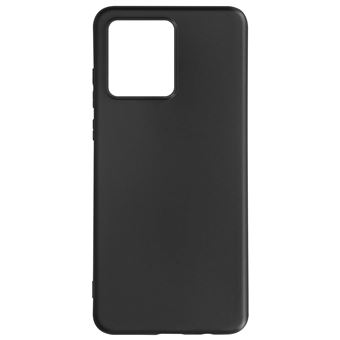 Capa Avizar para Motorola Moto G84 Resistente Silicone Fina leve Preto - 1