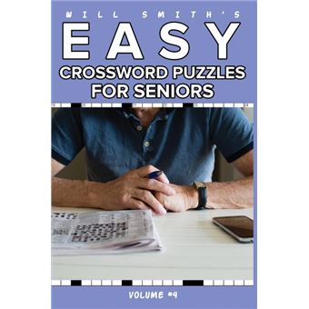 Will Smith Easy Crossword Puzzle For Seniors Volume - 1