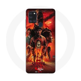 Capa Maniacase para Samsung Galaxy A21s stranger things season 5 poster - 1