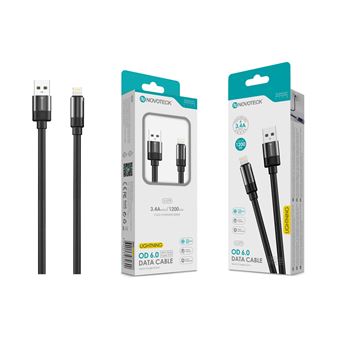 Cabo Grosso Lightning Novoteck S-079 3.4A | 1.20 m - Preto - 1