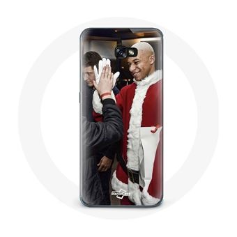Capa Maniacase para Samsung Galaxy A8 2016 Futebol Mbappé Feliz Natal - 1