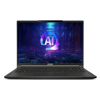Computador Portátil Gaming MSI Stealth A16 AI+A3XWHG NVIDIA GeForce | 16'' | AMD Ryzen AI 9 HX 370 | GeForce RTX 5070 Ti | 32 GB | SSD 2TB - 1