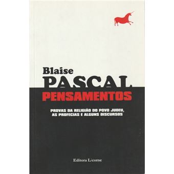 Pensamentos - Blaise Pascal - 1