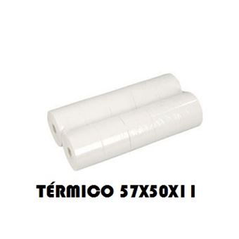 Rolos Papel Térmico WEBSHOP24 para Multibanco | 57x50x11 cm | Pack 10 - 1