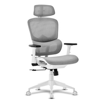 Cadeira de Escritório Ergonómica Offy Lyca | Branco - 1