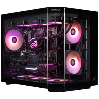 Desktop Gaming CAPTIVA PC Highend Gaming R90-039 (Ryzen 7 5700X3D/RTX5070 12GB GDDR7/SSD 1TB/32GB/WLAN/Windows 11 Home 64-bit) | AMD Ryzen 7  | GeForce RTX 5070 | 32 GB | SSD 1TB - 1