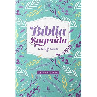 Bíblia leitura perfeita - Letra gigante (capa feminina) - 1
