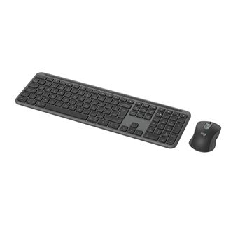 Teclado Wireless + Rato Logitech Signature Slim Combo MK950 | Idioma: Inglês US | Grafite - 1