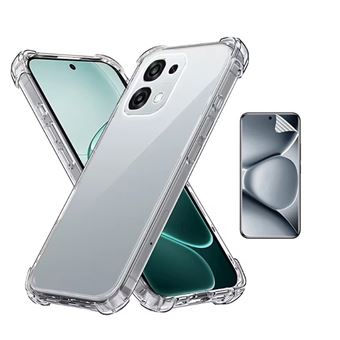 Kit Capa Superprotect Anti-Shock + Pelicula Hydrogel Frente Phonecare para Oppo A6 Pro - Transparente - 1