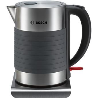 Bosch TWK7S05 1.7l 2200W Preto, Cinzento chaleira elétrica