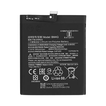 Bateria Interna Clappio para Xiaomi Poco F2 Pro | 4600 mAh | Substitui BM4Q - 1