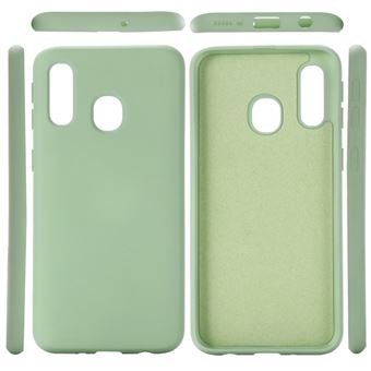 Capa Magunivers Silicone Líquido Verde para Samsung Galaxy A20E - 1