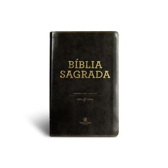 Bíblia Acf, Couro Soft, Preto, Leitura Perfeita - 1