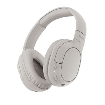 Auscultadores Bluetooth Belkin AUD009HQSA | Areia - 1