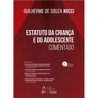 Estatuto Da Criança E Do Adolescente - 6A Edição 2025 - 1