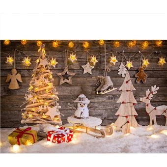 Fundo para Cenário de Fotografia Vinil - Natal | 2,1x1,5m - 1