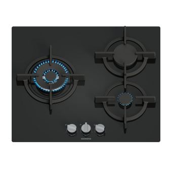 Placa a Gás Siemens iQ500 EP6A6CI10 | 59 cm | 3 Zonas | Preto - 1