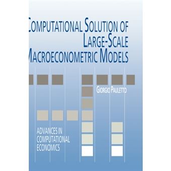 Computational Solution of Large-Scale Macroeconomic Models - Hardback - 1997 - 1
