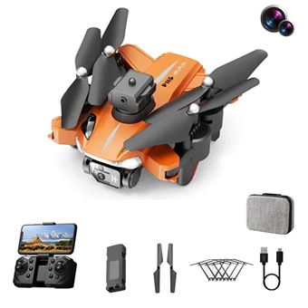 Mini Drone Profissional LKC P11S | Full HD 1080 | Câmara Dupla | 1 Bateria | Função Anti-barreira 360° - Laranja - 1