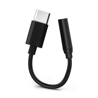 Adaptador Avizar USB-C para Jack 3,5 mm Fémea Preto - 1