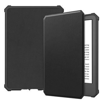 Capa PU + TPU com função de dormir/despertar automático Magunivers para Amazon Kindle Paperwhite 11th Gen (2022) - preto - 1