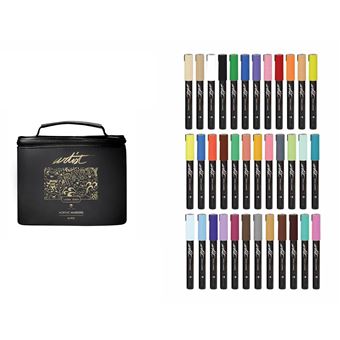 Marcador Acrílico Artist By Alex Bog | 4-5mm | 36 Cores | Roymart - 1