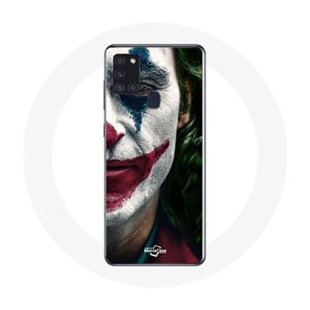 Capa Maniacase para Samsung Galaxy A21S Meia Cara Do Jocker - 1