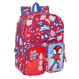 Mochila Marvel Spidey Rescue 2025 | 34x26x11cm | Adaptável a Trolley - 1