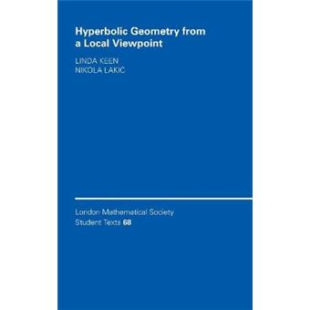 Hyperbolic Geometry from a Local Viewpoint - Hardback - 2007 - 1