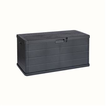Baú de Arrumação Exterior IPAE PROGARDEN Alpha | 340L | 4 Rodas | 118x59x57cm | Antracite - 1
