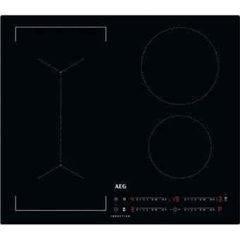 Placa de Indução AEG IKB64443IB | Elétrica | 58 cm | 4 Zonas | Preto - 1