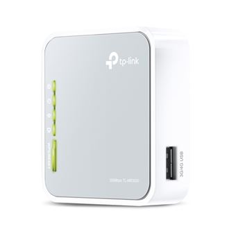 Router Portátil TP-Link TL-MR3020 | Cinzento, Branco - 1
