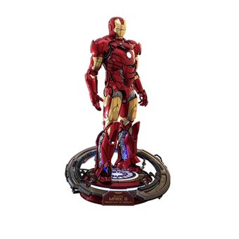 Figura Hot Toys MMS825D72B - Marvel Comics - Iron Man - Iron Man Mark III Armor Suit Up Version - 1