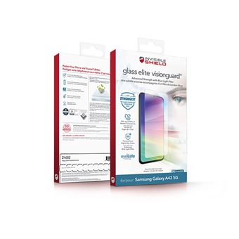 Película de Vidro Invisible Shield ELITE VISIONGUARD+ para Galaxy A42 - 1