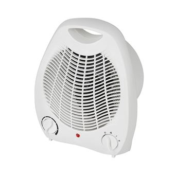 Aquecedor com ventilador de ar quente/frio Klack | aquecedor com ventilador | 2 níveis de temperatura | com termóstato | 2000W redondo - 1