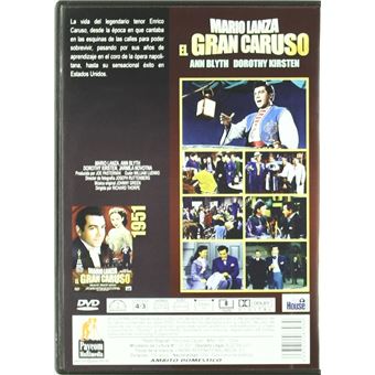 The Great Caruso 1951 El Gran Caruso DVD DVD Compra