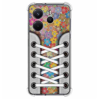 Capa TUMUNDOSMARTPHONE de silicone à prova de choque para Xiaomi Redmi Note 14 4G Sneakers Design 05 Desenhos - 1