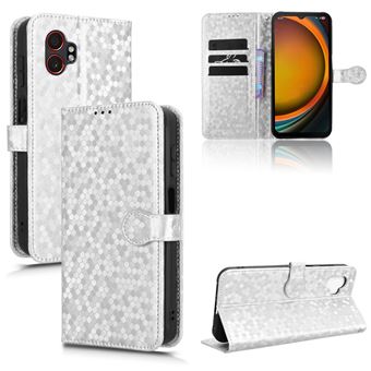 Capa FOXDOCK para Samsung Galaxy X Cover7 Pro | Fecho Magnético | TPU Macio | Compartimentos para Cartões | Prata - 1