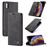 Kit Película + Capa Livro Caseme Elite PhoneShield Flexguard para iPhone X | Full Cover | Reaplicável - Preto_1